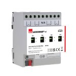 B.E.G. 90136 (SA4-230/16/H/KNX REG grey) Switching Actuator DIN-rail (TH35), Grey IP20 KNX 4 Channel