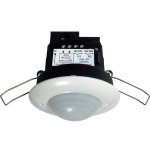 B.E.G. 92164 (PD2-M-2C-12-48V-3A-FC) Occupancy Detector 3A 12-48V 360° FC White IP20 10m 2 Channel