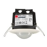 B.E.G. 92184 (PD3N-1C-FC Micro) Motion Detector Mic. Ceiling Mounting 360° FC White IP23 10m 1 Channel