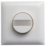 B.E.G. 94327 (Indoor 140-L covering included) Wall Switch 120° FM White IP20 8m 1 Channel