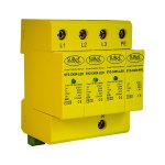 SY2-C40XLED Type 2+3, 3 phase surge protection module, with LED Indication