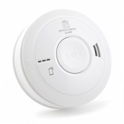 Aico Ei3016 Optical Smoke Alarm side view