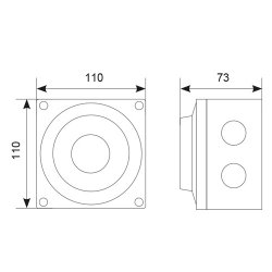 Ansell Lighting AOCTO/BT/PIR/IP66/HBSP