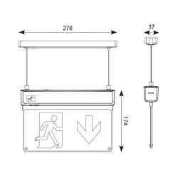 Ansell Lighting AKESLED/3M