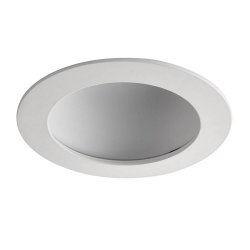 Saxby 102672 OrbitalPRO 4CCT 15W Matt White IP65 Downlight, fire rated