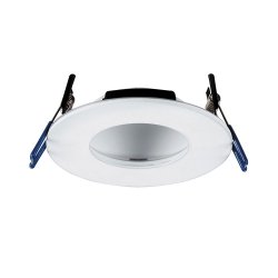 Saxby 79305 Orbital Smart IP65 9W CCT Downlight, fire rated