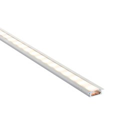 Saxby 94947 RigelSLIM Recessed 2m aluminium profile/extrusion silver