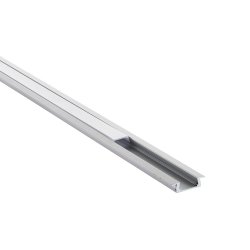 Saxby 94947 RigelSLIM Recessed 2m aluminium profile/extrusion silver