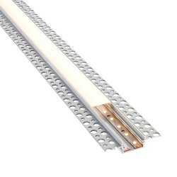 Saxby 94948 Rigel Plaster-in Wide 2m aluminium profile/extrusion silver