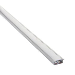 Saxby 97736 RigelSLIM Recessed Wide 2m aluminium profile/extrusion silver