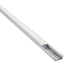 Saxby 97736 RigelSLIM Recessed Wide 2m aluminium profile/extrusion silver