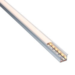 Saxby 97739 RigelSLIM Recessed wide 2m aluminium profile/extrusion silver