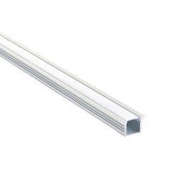 Saxby 80499 Rigel Recessed 2m aluminium profile/extrusion silver