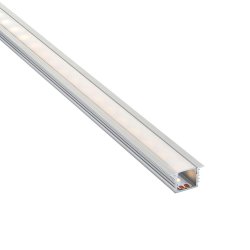 Saxby 80499 Rigel Recessed 2m aluminium profile/extrusion silver