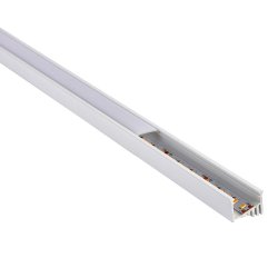 Saxby 102666 Rigel Recessed Wall Washer 2m aluminium profile/extrusion white