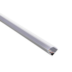 Saxby 80501 Rigel Corner 2m aluminium profile/extrusion silver