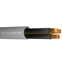 Securi-flex SFXYY3C2.5LSZHGRYNBRU500