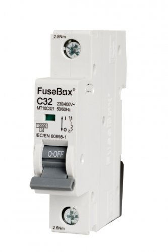 FuseBox MT10C321 MCB 1 pole 10kA, 32A, C curve