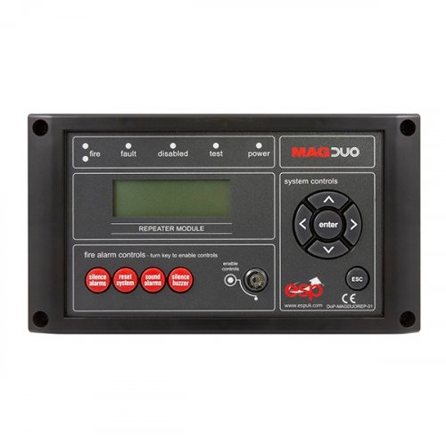 esp MAGDUOREPB Conventional repeater panel for MAGDUO (black)