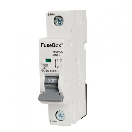 FuseBox MT10C251 MCB 1 pole 10kA, 25A, C curve