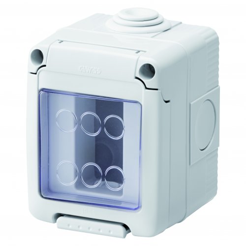 Gewiss GW27041 Watertight enclosure IP55,1 gang