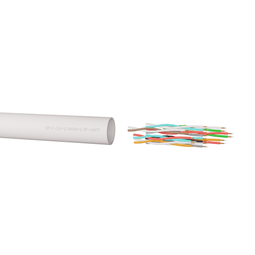 Securi-flex SFX/CW1308-10-LSF-WHT-100 Cable 100m Telecom Cable CW1308 ...